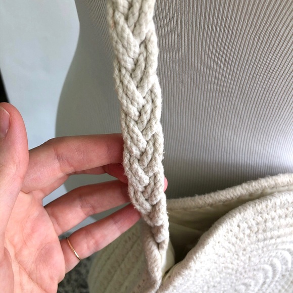 Urban Outfitters Cotton Rope Style Crossbody Bag - Picture 7 of 7